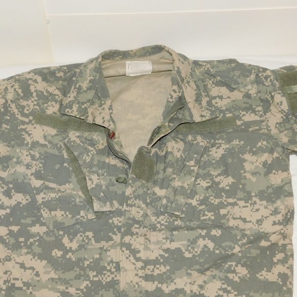 Camo Military Zip Jacket Small Combat Uniform - Picture 4 of 5